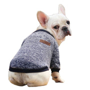 ドッグウェア トレーナー 袖付き 犬服 キャット ペット用 ネコ 猫 小型犬 中型犬 おしゃれ カジュアル かわいい スポーティー プルオーバー お散歩 デイリー 裾リブ 防寒 寒さ対策 シンプル 単色