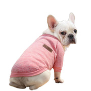 ドッグウェア トレーナー 袖付き 犬服 キャット ペット用 ネコ 猫 小型犬 中型犬 おしゃれ カジュアル かわいい スポーティー プルオーバー お散歩 デイリー 裾リブ 防寒 寒さ対策 シンプル 単色