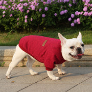 ドッグウェア トレーナー 袖付き 犬服 キャット ペット用 ネコ 猫 小型犬 中型犬 おしゃれ カジュアル かわいい スポーティー プルオーバー お散歩 デイリー 裾リブ 防寒 寒さ対策 シンプル 単色