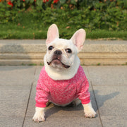 ドッグウェア トレーナー 袖付き 犬服 キャット ペット用 ネコ 猫 小型犬 中型犬 おしゃれ カジュアル かわいい スポーティー プルオーバー お散歩 デイリー 裾リブ 防寒 寒さ対策 シンプル 単色