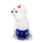 犬用サニタリーパンツ マナーパンツ 生理用ショーツ おむつカバー ペット用品 ドッグ ボーダー リボン ヒヨコ レース かわいい おしゃれ