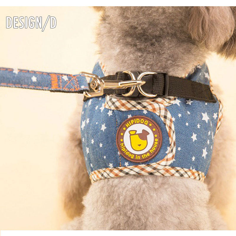ハーネスリードセット ハーネス&リード お散歩グッズ ワンちゃん用 胴輪 リーシュ 商品画像3
