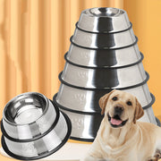 犬用食器 フードボウル ウォーターボウル 餌皿 ペット用食器 滑り止め 犬 イヌ いぬ 猫 ネコ ねこ ペット用品 ステンレス 餌入れ 水入れ