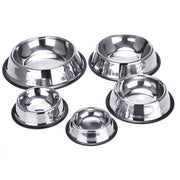 犬用食器 フードボウル ウォーターボウル 餌皿 ペット用食器 滑り止め 犬 イヌ いぬ 猫 ネコ ねこ ペット用品 ステンレス 餌入れ 水入れ