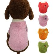 ペットウェア ドッグウェア トレーナー プルオーバー 袖あり 犬服 猫服 ペット用品 小型犬 ボアフリース 刺繍 秋冬 あったか 暖かい
