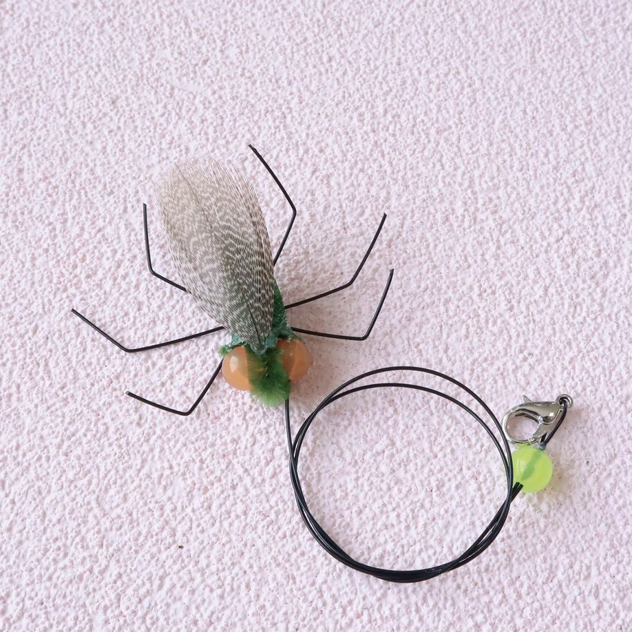 ねこじゃらし用先端パーツ 猫用おもちゃ ペット用品 ペットグッズ 虫風 ムシ 商品画像4