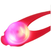 ペット用アクセサリー 首輪アクセサリー LEDライト チャーム 光る ボタン電池式 犬 ドッグ ペット用品 散歩 夜間 ブルー 青 レッド 赤 グリーン 緑 ピンク オレンジ シリコン ホワイト 白