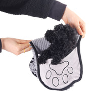 ペット用タオル 吸水タオル 犬 イヌ いぬ 猫 ネコ ねこ ペット用品 バスタオル ボディタオル 手袋 拭き取り ポケット