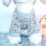 ドッグウェア ペットウェア セーター ニット 犬の服 犬服 洋服 ペット用品 小型犬 袖付き 袖あり 暖かい 防寒 無地 単色 杢カラー お散歩 お出かけ おしゃれ かわいい いぬ 猫 ねこ