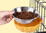 ペット用食器 フードボウル ウォーターボウル ケージ取り付け ケージ固定 犬用 猫用 ペット用品 エサ入れ 水入れ シンプル 取り付け簡単 ペットグッズ いぬ イヌ ねこ ネコ