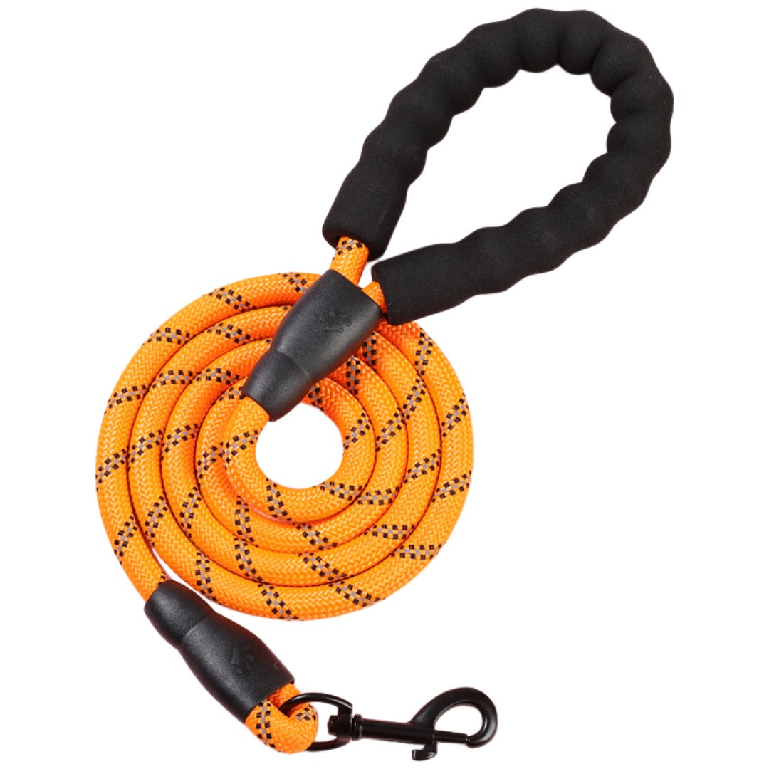 リード 犬用 ペット用品 牽引紐 2ｍ 3ｍ オレンジ バリエーション画像