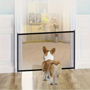 ペットゲート ペット用品 高さ72cm ペットフェンス ネット メッシュ フック付き 犬 小型犬 中型犬 猫 隔離 階段 キッチン 簡易 隔離ネット 安全ゲート 柵 侵入防止 いたずら対策