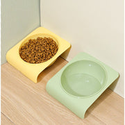ペット用食器 猫用食器 犬用食器 フードボウル エサ入れ 餌入れ 斜め 傾斜 イヌ ネコ ペットグッズ 水 ウォーターボウル 皿 シンプル 単色 かわいい