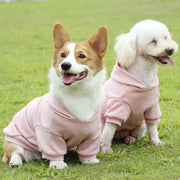 ペットウェア ドッグウェア パーカー 洋服 犬用 フード付き 袖あり さくらんぼ チェリー イラスト プリント ピンク シンプル カジュアル おしゃれ かわいい お散歩 公園 お出かけ 普段使い ペット服 犬の服