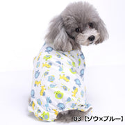 ドッグウェア ペットウェア 犬服 犬用 つなぎ カバーオール ロンパース パーカー プルオーバー 長袖 洋服 アニマル柄 ハート柄 デザイン豊富 ペット用品 フード付き 袖付き 可愛い