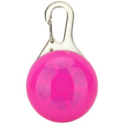 ペット用お散歩ライト 首輪用チャーム ペット用品 アクセサリー 犬 猫 いぬ ねこ お散歩グッズ 夜間 LEDライト 電池式 軽量 防水 安全対策 光る ライト