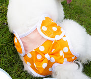 犬用サニタリーパンツ マナーパンツ 生理用パンツ 猫用 ネコ用  おむつカバー ペット用品 面ファスナー マジック テープ 簡単装着 犬用サニタリーショーツ マーキング対策 尿もれ対策 ドッグウェア イヌ用