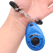 ペット用クリッカー ペット用品 犬 イヌ トレーニング 訓練 しつけ おすわり ストラップ付き 室内 屋外 かわいい カラバリ豊富