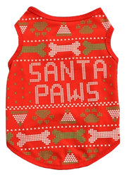 犬服 ドッグウェア 犬用ウェア 犬用シャツ タンクトップ 袖なし ノースリーブ クリスマスカラー Christmas Xmas ロゴプリント 洋服 ペット用  超小型犬用 小型犬用 中型犬用 イヌ用 ワンちゃん用  DOG 可愛い お散歩 お出掛け シンプル