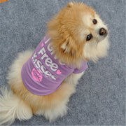 ペットウェア ドッグウエア Tシャツ 半袖 英字 ロゴ リップ くちびる ハート 犬服 犬の服 猫服 プルオーバー かわいい キュート おしゃれ カジュアル ネコちゃん ワンちゃん イヌ ネコ キャット ドッグ 春 秋 冬 犬用 小型犬 中型犬 春 秋 夏 ペット用品 お出かけ お散歩 ペットグッズ ワンちゃん XS S M L パープル
