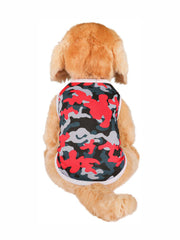 ドッグウェア タンクトップ 犬用 猫用 犬服 洋服 ペットウェア イヌ用 小型犬 迷彩 アーミー ゾウ 象 動物 アニマル カラバリ豊富 かわいい おしゃれ 定番