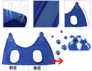 グルーミングハンモック 吊り下げ ペット用品 犬用 猫用 フック付き 暴れ防止 自宅ケア シャンプー 爪切り 歯磨き 耳掃除 お手入れ トリミング用品 ペット美容 簡単 多用途 シンプル 便利