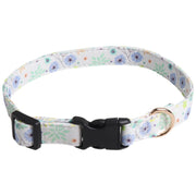 首輪 カラー 小型犬 中型犬 大型犬 猫 ペット用品 お散歩グッズ ワンタッチバックル 簡単装着 花 フラワー 可愛い おしゃれ