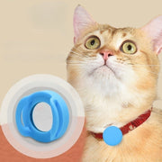 ペット用 AirTagケース スリーブ 単品 1個 犬 猫 いぬ ねこ イヌ ネコ ペット用品 エアタグ シリコン製 夜光 蓄光 発光 光る 夜間 散歩 簡単取付 首輪 GPS 追跡装置 迷子対策 シンプル