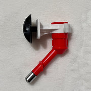 ペット用給水器 給水用ノズル ウォーターノズル ペットボトル用 犬 猫 イヌ ネコ ペット用品 給水器 ウォーターディスペンサー 取り外し 取り付け簡単 ケージ取り付け式 水分補給 便利 カラバリ豊富