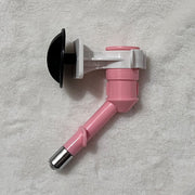 ペット用給水器 給水用ノズル ウォーターノズル ペットボトル用 犬 猫 イヌ ネコ ペット用品 給水器 ウォーターディスペンサー 取り外し 取り付け簡単 ケージ取り付け式 水分補給 便利 カラバリ豊富