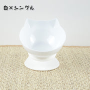 ネコ用食器 犬用食器 ペット用食器 フードボウル 餌皿 猫 犬 ペット用品 台付き プラスチック 餌入れ 水入れ
