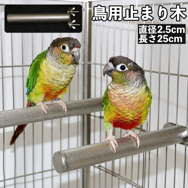 鳥用止まり木 とまり木 単品 1個 ケージ用 円筒型 商品画像