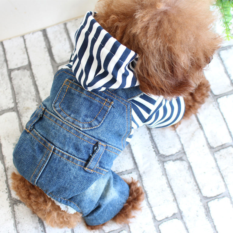 ドッグウェア ペットウェア つなぎ カバーオール 犬服 猫服 商品画像2