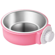 ペット用食器 フードボウル ウォーターボウル ペットグッズ 犬 ドッグ 猫 キャット ケージ用 取り付け可能 エサ入れ 水入れ