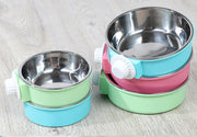 ペット用食器 フードボウル ウォーターボウル ペットグッズ 犬 ドッグ 猫 キャット ケージ用 取り付け可能 エサ入れ 水入れ