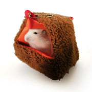 小動物用ハウス ハンモック ハムスター ペットハウス 吊り下げ フック 柔らか かわいい 寝床 お家 小屋 ペットグッズ