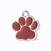 首輪用チャーム ペット用品 ペットグッズ 首輪アクセサリー 肉球 犬 イヌ 猫 ネコ ワンポイント おしゃれ 目印 かわいい