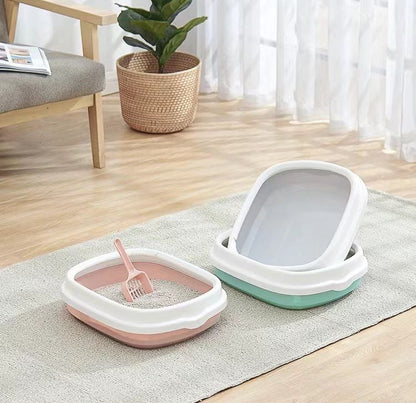猫用トイレ キャットトイレ 本体 スクエア ハーフ 猫 商品画像2