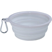 ペット用食器 フードボウル ウォーターボウル 餌入れ 水入れ 犬用 猫用 折りたたみ式 カラビナ付き 携帯 持ち運び コンパクト