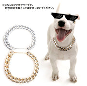 犬用チェーンネックレス 猫用チェーンネックレス ペット用アクセサリー ペット用品 おしゃれ かわいい キラキラ カラバリ豊富 ゴールドカラー シルバーカラー