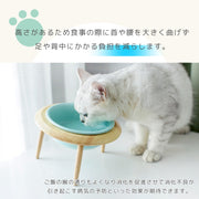 フードボウル ペット用食器 犬用 猫用 高さ調節 中型犬 小型犬 北欧風 食べやすい 餌入れ 水入れ ねこ ネコ 猫 イヌ いぬ 犬 餌 お皿 えさ 皿  餌皿 食器 エサ皿 えさ入れ 餌皿 スタンド付き 斜め 傾き フードボール スタンド 高さがある 陶器 木製 小型犬 中型犬 犬用 猫用 ナチュラル シンプル