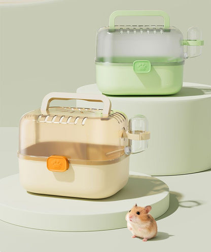 小動物用キャリーケース ペットキャリー キャリーバッグ 移動用ケージ ハムスター 給水器 商品画像4