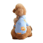 ペットウェア トレーナー プルオーバー 犬用 猫用 洋服 ドッグウェア キャットウェア フリース 袖あり 暖かい あったか クルマ アニマル イラスト プリント おしゃれ かわいい お散歩 お出かけ 普段使い ペット服 犬の服 猫の服