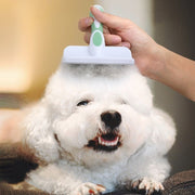 スリッカーブラシ 抜け毛 ムダ毛 毛玉取り 犬 猫 ペット用品 ブラッシング お手入れ グルーミング トリミング 被毛ケア 水洗い可 ピンク グリーン