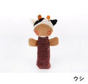 犬用 犬のおもちゃ ぬいぐるみ 噛むおもちゃ ロープおもちゃ 投げるおもちゃ 音が出る 玩具 歯磨き ストレス解消 肥満解消 運動不足 小型犬 中型犬 犬 猫 犬用品 ペットグッズ ウシ イヌ カエル
