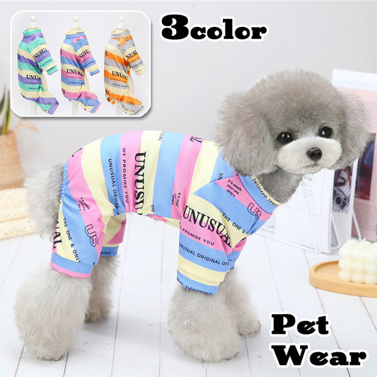 ドッグウェア パジャマ カバーオール つなぎ 犬服 猫服 商品画像