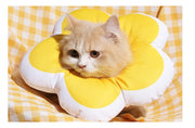 エリザベスカラー ペット用品 犬用品 猫用品 ペットグッズ クッション 柔らかい ソフト 術後  傷舐め防止 傷口保護 花 フラワー かわいい
