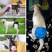 犬用サニタリーパンツ マナーパンツ 生理パンツ おむつカバー ペット用品 犬 ドッグウェア トイレ用品 フリル 便利 かわいい