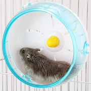 静音 ホイール ハムスター用 回し車 小動物用品 小動物 外付け ケージ取り付け 12cm 14cm 17.5cm 車輪 運動 ストレス解消 ジャンガリアン ドワーフ クリア 可愛い キュート 回す まわる