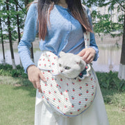 ペット用スリング 抱っこひも 抱っこバッグ 抱っこ紐 犬 イヌ 猫 ネコ キャリーバッグ スリングバッグ 斜め掛け ショルダー かわいい フェミニン おしゃれ フリル